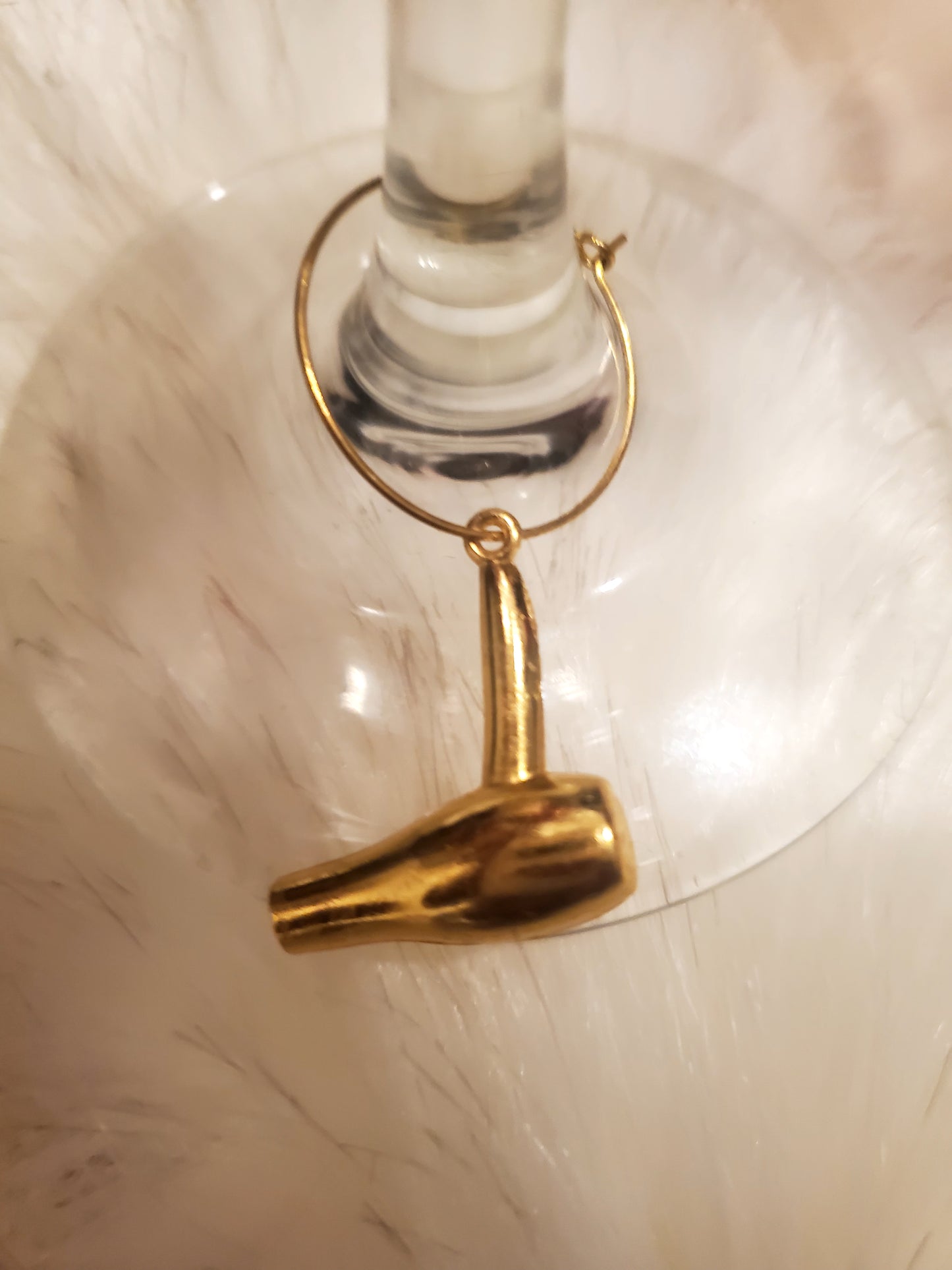 Golden Hair Dryer