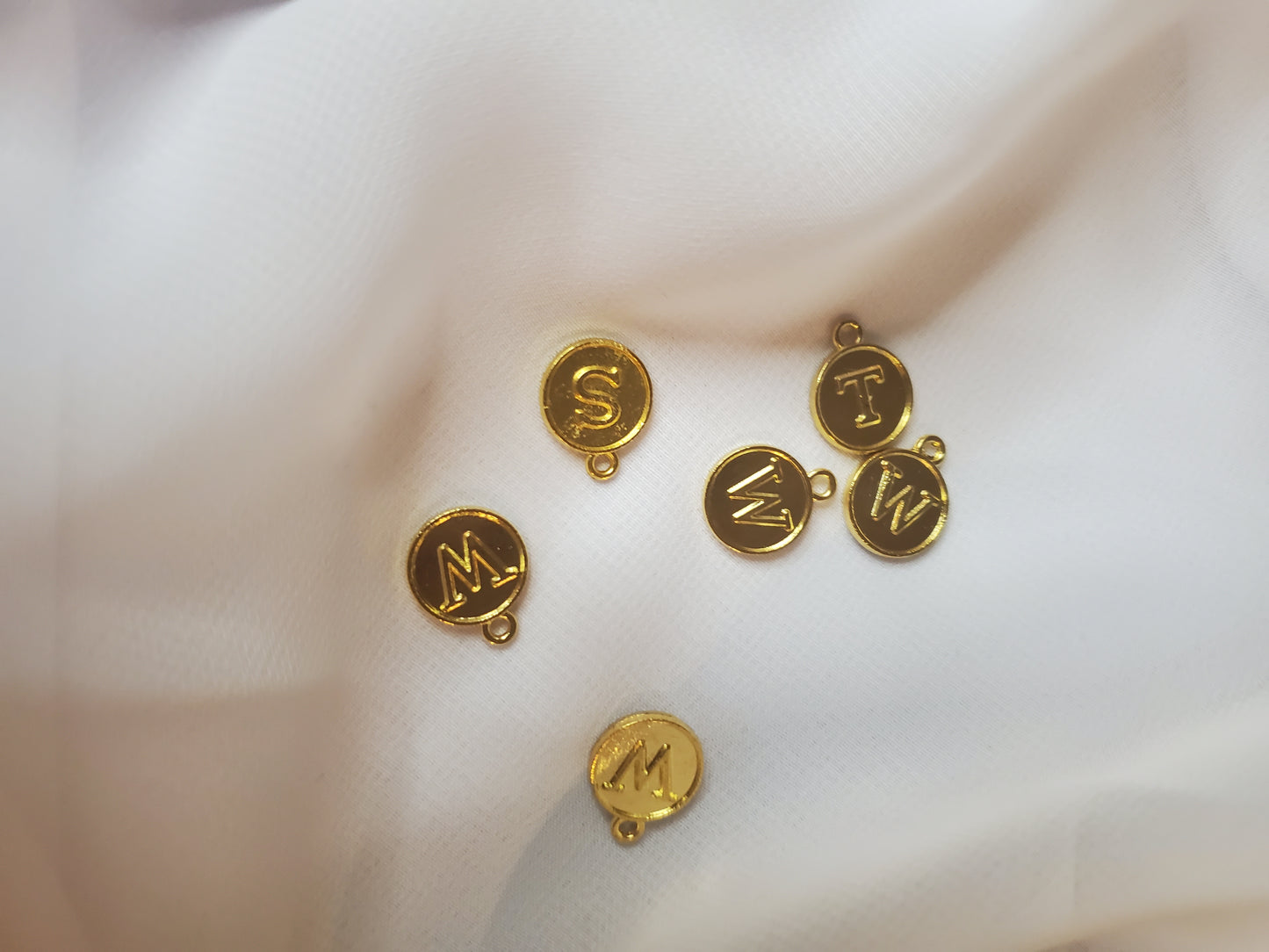 Gold Letters N-Z